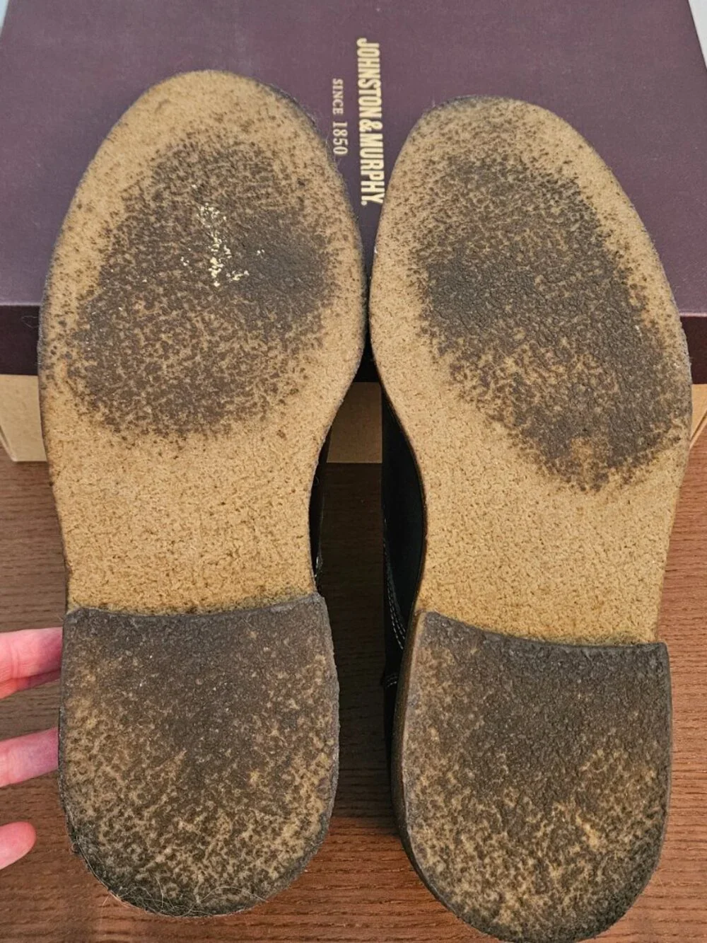 Johnston & Murphy worn twice